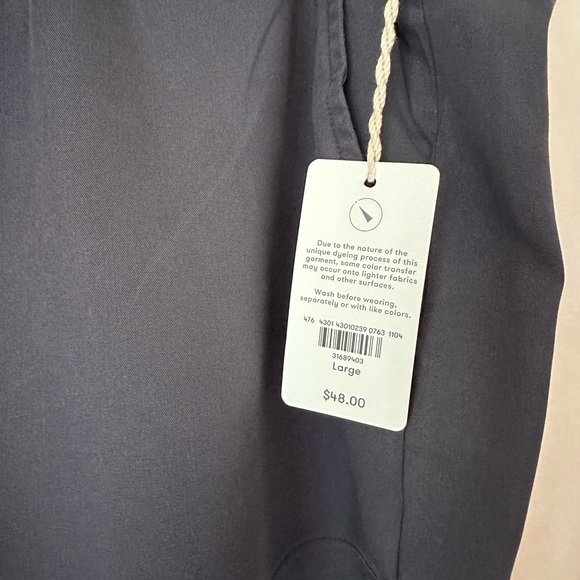 UpWest All Around Navy Blue Shorts, New With Tags, size Large - Picture 4 of 6